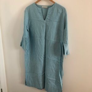 100% linen cover up swimwear